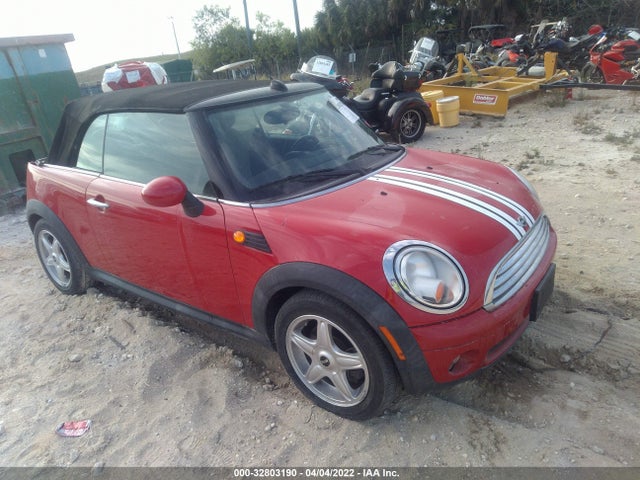 2010 MINI COOPER CONVERTIBLE WMWMR3C52ATU98294