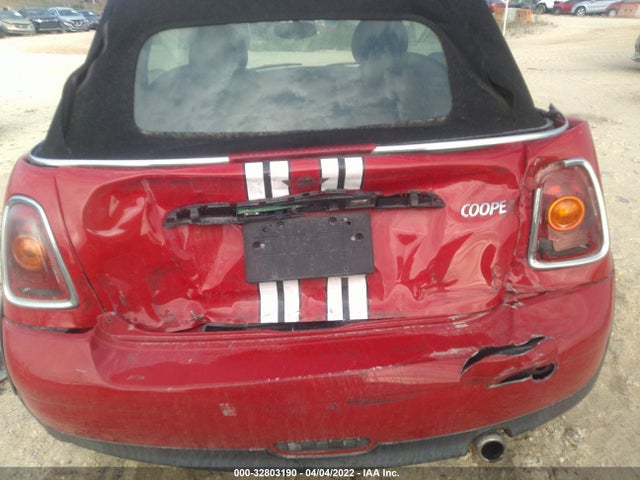 2010 MINI COOPER CONVERTIBLE WMWMR3C52ATU98294 Photo 5
