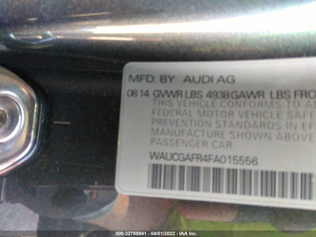 2015 Audi S5, VIN: WAUCGAFR4FA015556