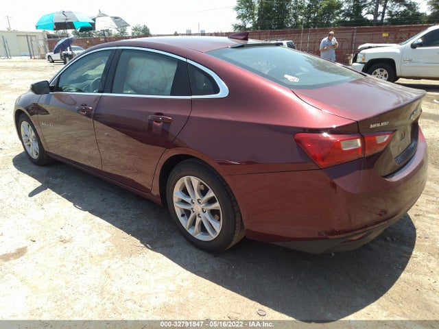 Продажа на аукционе авто 2016 Chevrolet Malibu Lt, vin: 1G1ZE5ST3GF315422, номер лота: 32791847