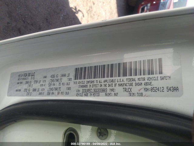 3C6UR5CL3GG333803 RAM 2500 Tradesman