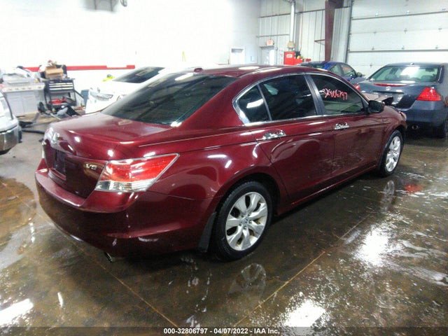 2008 HONDA ACCORD SDN EX-L VIN: 1HGCP36858A075551