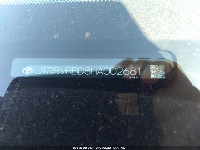 2017 Toyota Mirai, VIN: JTDBVRBD8HA002681