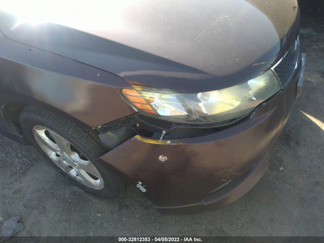 2010 KIA FORTE EX VIN: KNAFU4A21A5311850