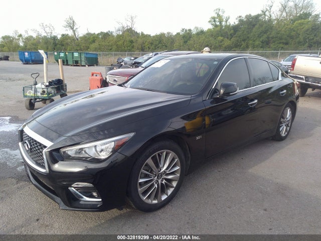 Продажа на аукционе авто 2018 Infiniti Q50 3.0t Luxe, vin: JN1EV7AP6JM363119, номер лота: 32819299