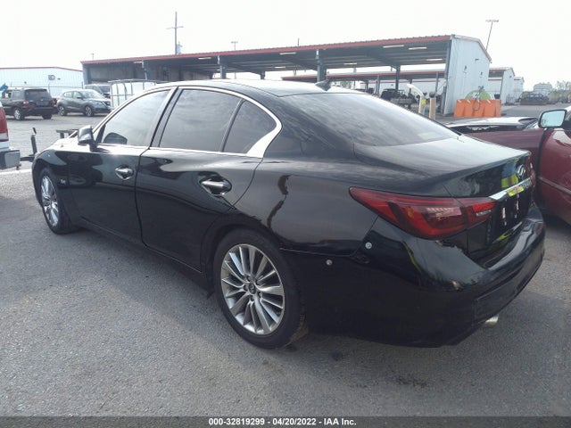 Продажа на аукционе авто 2018 Infiniti Q50 3.0t Luxe, vin: JN1EV7AP6JM363119, номер лота: 32819299