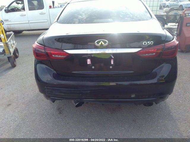 Продажа на аукционе авто 2018 Infiniti Q50 3.0t Luxe, vin: JN1EV7AP6JM363119, номер лота: 32819299