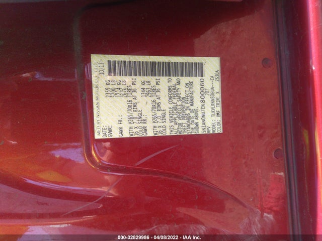 2014 Nissan Xterra, VIN: 5N1AN0NU7EN800060