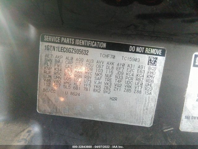 1GTN1LEC6GZ905632 GMC SIERRA 1500