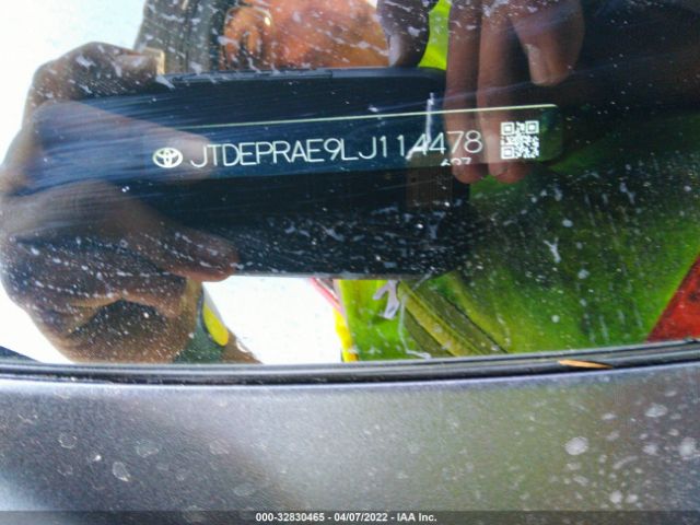 JTDEPRAE9LJ114478 Toyota COROLLA LE