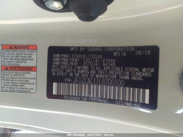 2020 Subaru BRZ, VIN: JF1ZCAC11L8700100