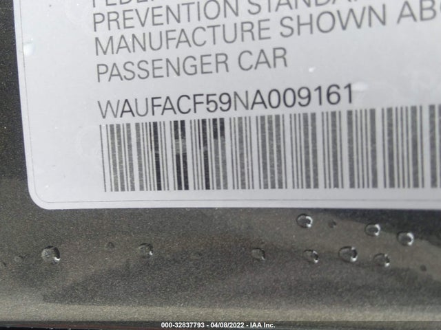 2022 Audi A5, VIN: WAUFACF59NA009161
