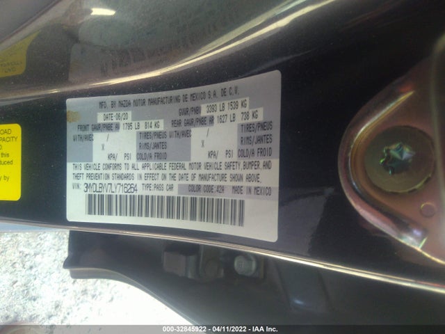 2020 Toyota Yaris, VIN: 3MYDLBYV7LY716264