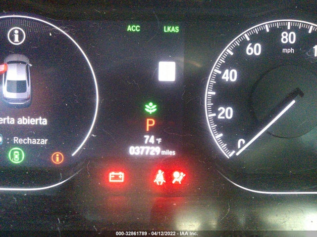 2019 HONDA ACCORD SEDAN SPORT 1.5T VIN: 1HGCV1F30KA002349