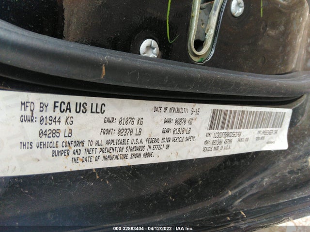 Dodge DART SXT 2016 1C3CDFBB0GD563768 Image 10