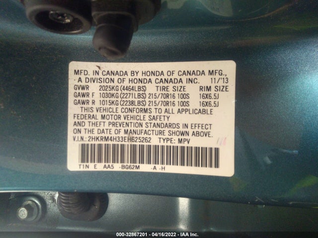 Honda CR-V LX 2014 2HKRM4H33EH625262 Image 10