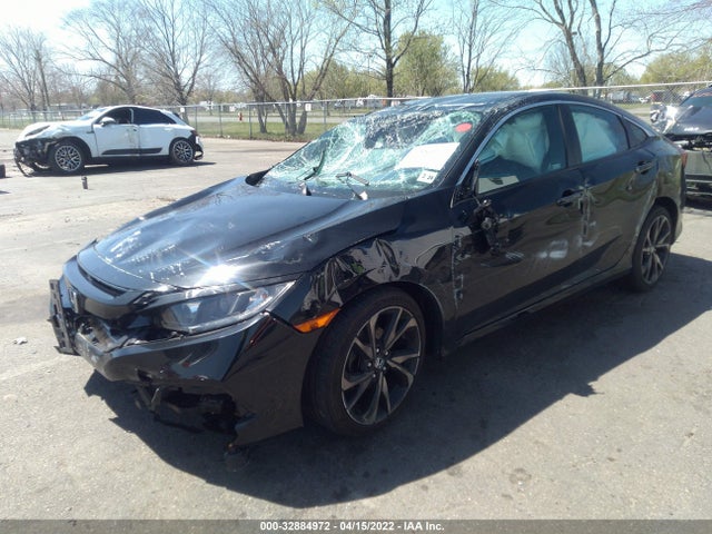 2019 HONDA CIVIC SEDAN SPORT VIN: 2HGFC2F86KH536851