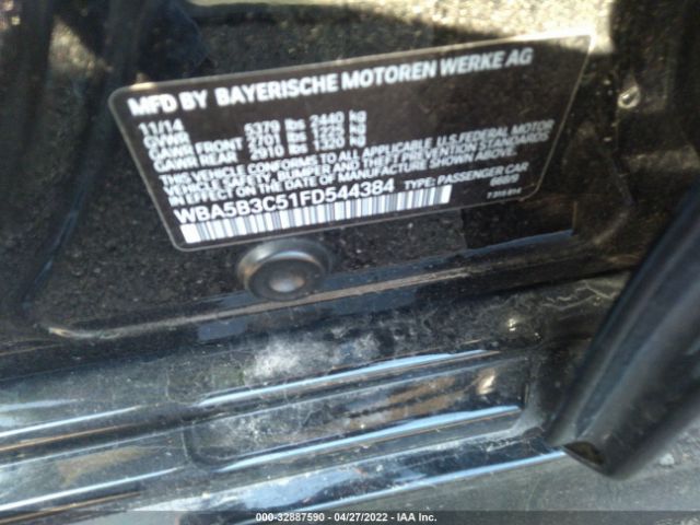 WBA5B3C51FD544384 BMW 5 Series 535i Xdrive