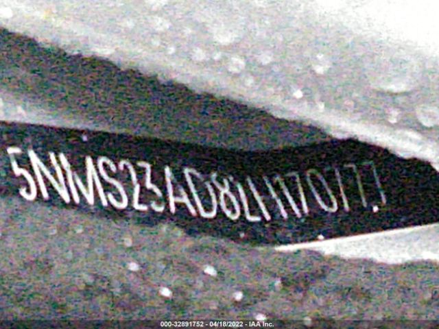 5NMS23AD8LH170777 Hyundai Santa Fe Se