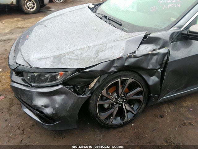 2020 HONDA CIVIC SEDAN SPORT VIN: 2HGFC2F89LH509760