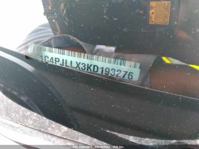 1C4PJLLX3KD193276 Jeep Cherokee Latitude Plus Fwd