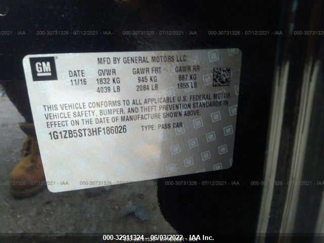 Chevrolet MALIBU LS 2017 1G1ZB5ST3HF186026 Image 10