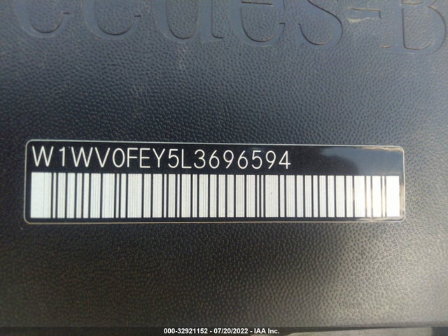 2020 Mercedes-Benz Metris, VIN: W1WV0FEY5L3696594