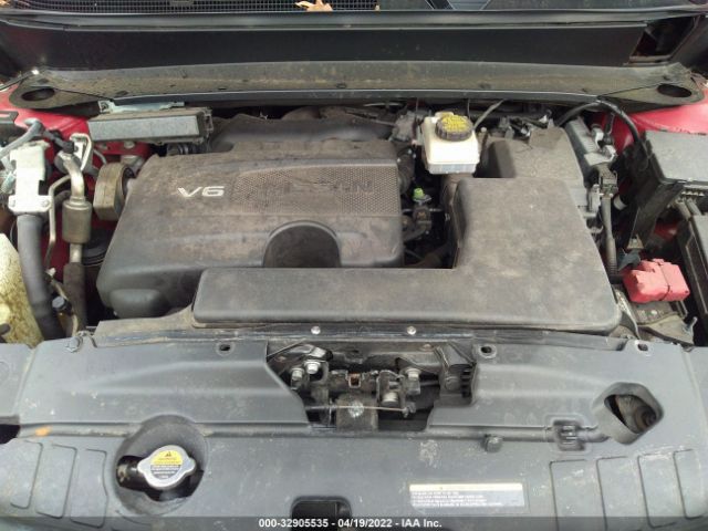 5N1DR2MMXJC607325 Nissan Pathfinder Platinum