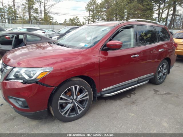 5N1DR2MMXJC607325 Nissan Pathfinder Platinum