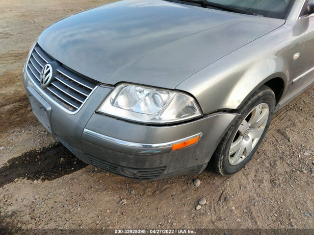 2003 VOLKSWAGEN PASSAT GLX VIN: WVWWH63B43E376050