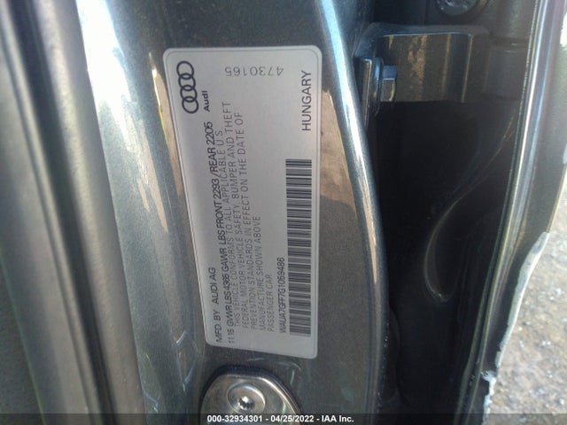 Audi A3 1.8t Premium 2016 WAUA7GFF7G1059486 Image 9