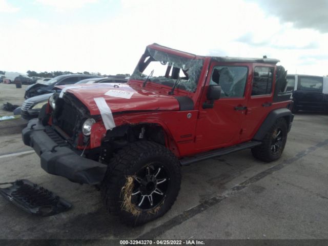 1C4BJWDG6EL106958 Jeep Wrangler Unlimited Sport