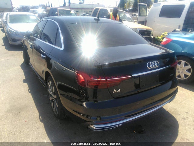 2021 Audi A4, VIN: WAUABAF48MA077050