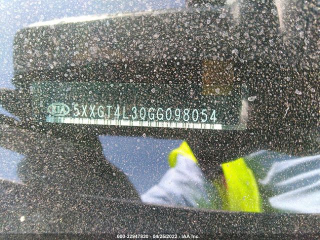 5XXGT4L30GG098054 KIA Optima Lx