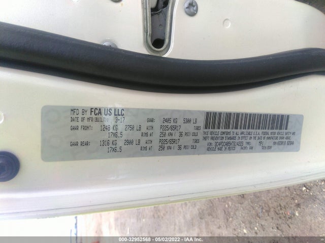 Dodge JOURNEY SE 2017 3C4PDCAB5HT614223 Image 9