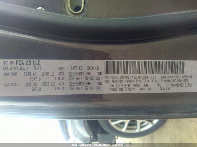 Dodge JOURNEY GT 2018 3C4PDCEG6JT381061 Image 10