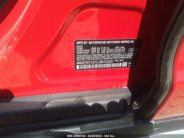 2020 Mini Countryman, VIN: WMZYX1C01L3M10325