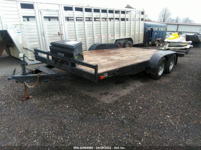 1991 S AND H TRAILER 8X18FT FLATB VIN: 11YUC2126MT000402