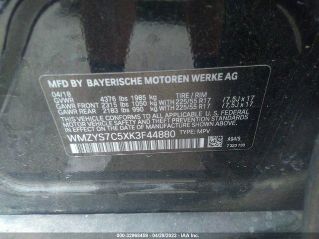 2019 Mini Countryman, VIN: WMZYS7C5XK3F44880
