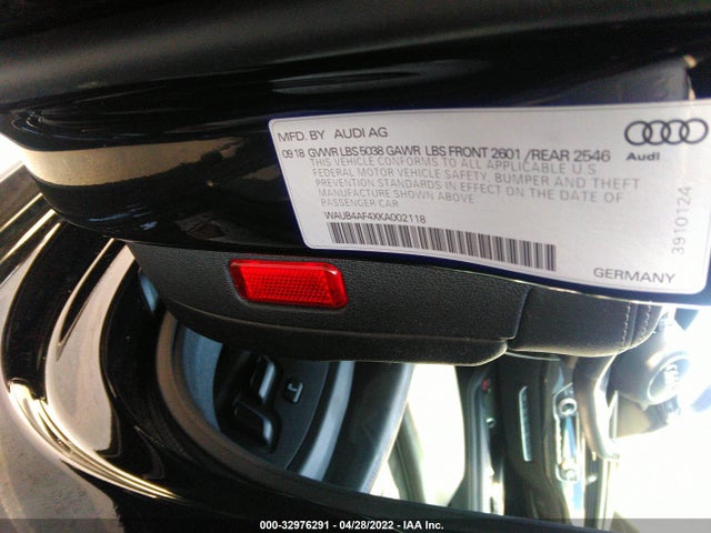 2019 Audi S4, VIN: WAUB4AF4XKA002118