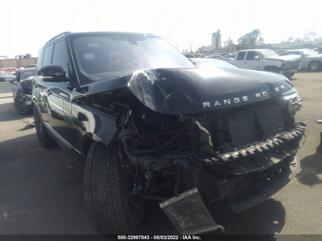 2017 Land Rover Range Rover, VIN: SALGS2FV9HA378484