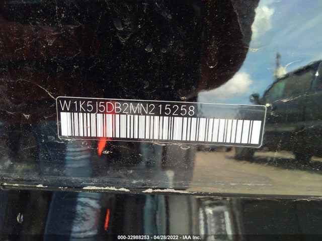 2021 Mercedes-Benz CLA-Class, VIN: W1K5J5DB2MN215258