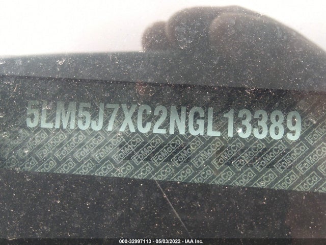2022 Lincoln Aviator, VIN: 5LM5J7XC2NGL13389