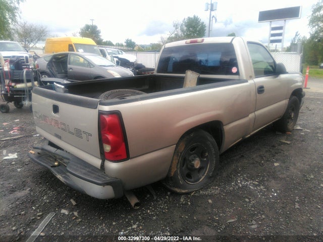 2004 CHEVROLET SILVERADO 1500 WORK TRUCK VIN: 1GCEC14X24Z297722