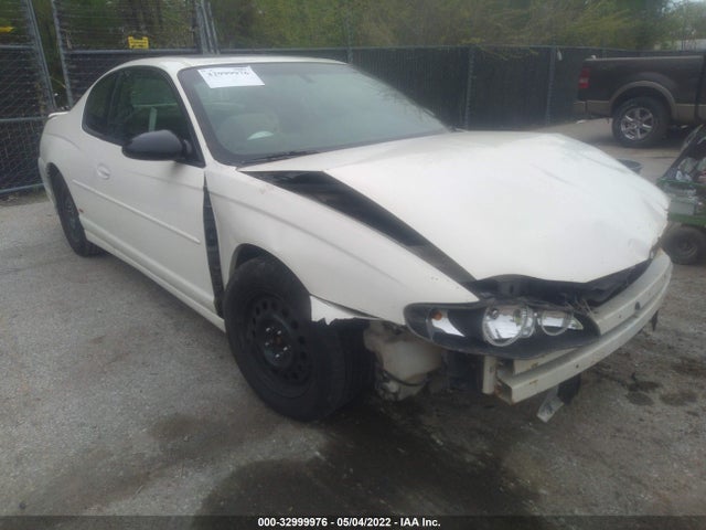 2004 CHEVROLET MONTE CARLO SS VIN: 2G1WX12K549405799