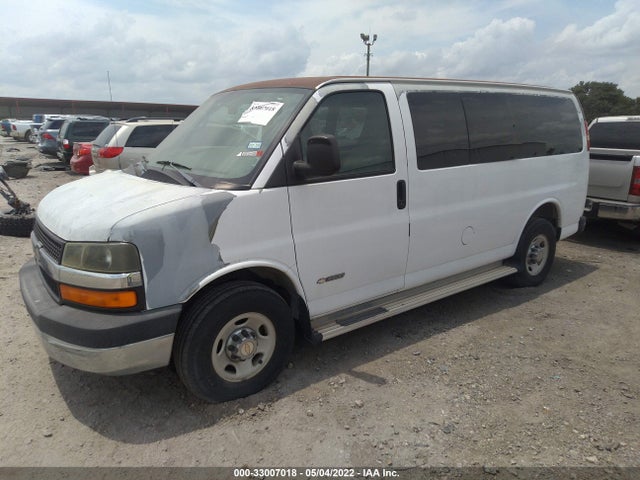 2005 CHEVROLET EXPRESS PASSENGER VIN: 1GAHG35U151244665