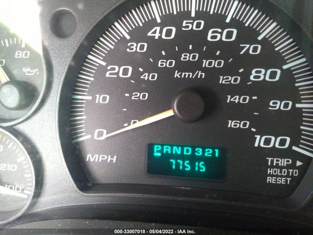 2005 CHEVROLET EXPRESS PASSENGER VIN: 1GAHG35U151244665
