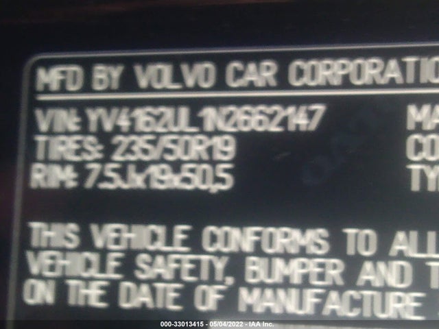 2022 Volvo XC40, VIN: YV4162UL1N2662147