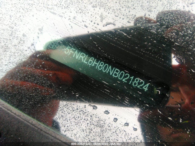 2022 Honda Odyssey, VIN: 5FNRL6H80NB021824