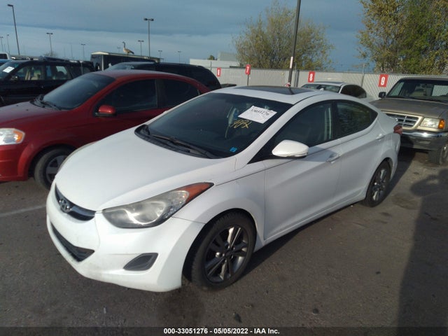 2011 HYUNDAI ELANTRA LTD PZEV VIN: 5NPDH4AE0BH006740